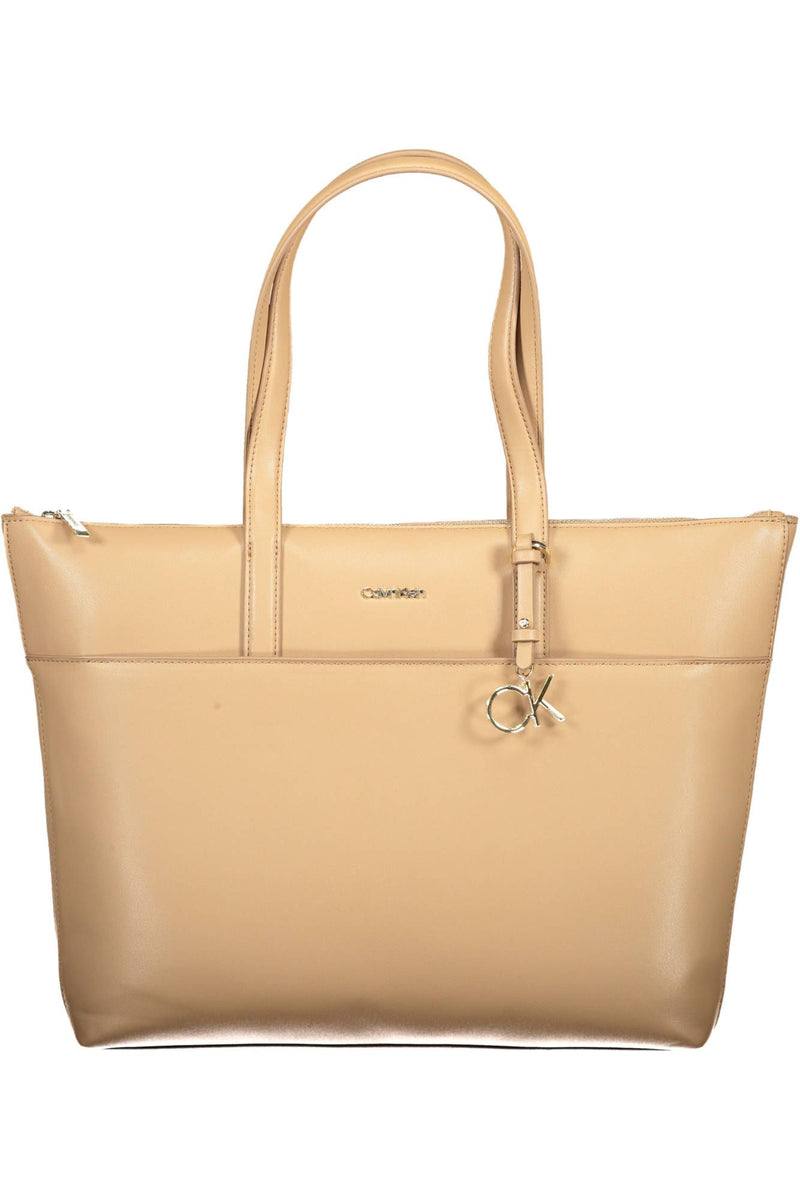 Beige Handbag