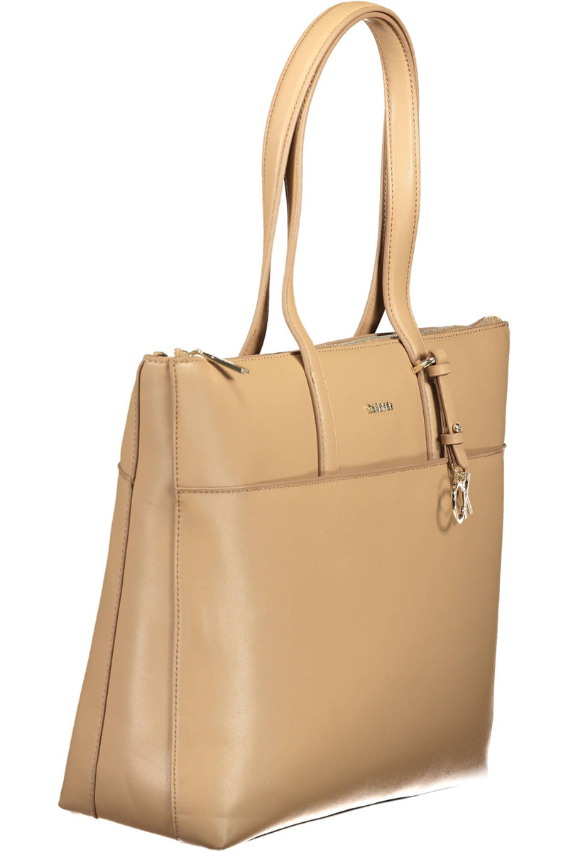 Beige Handbag