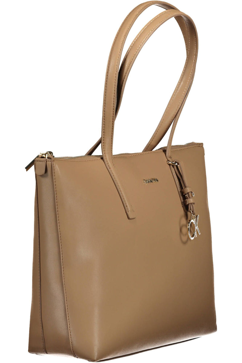 Beige Handbag