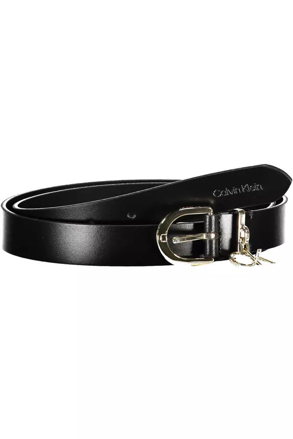 Black Leather Belt