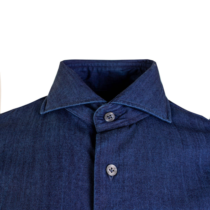 Blu Denim Classic Fit Lardini Shirt