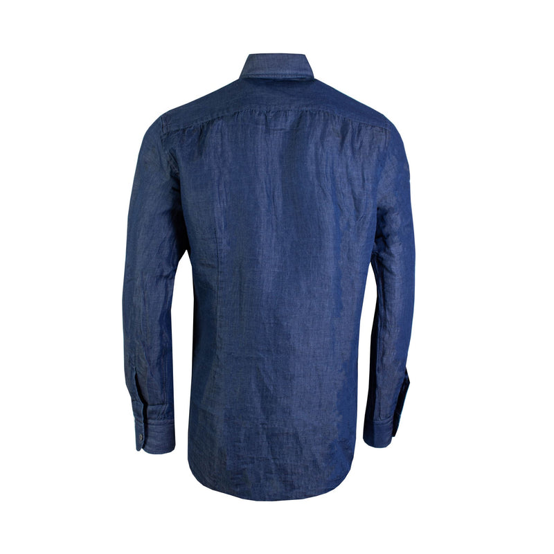 Blu Denim Regular Fit Lardini Shirt