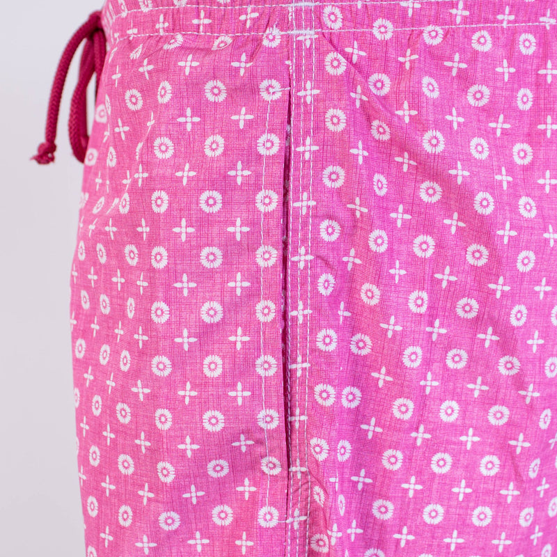 Pink Print allover Swim Short