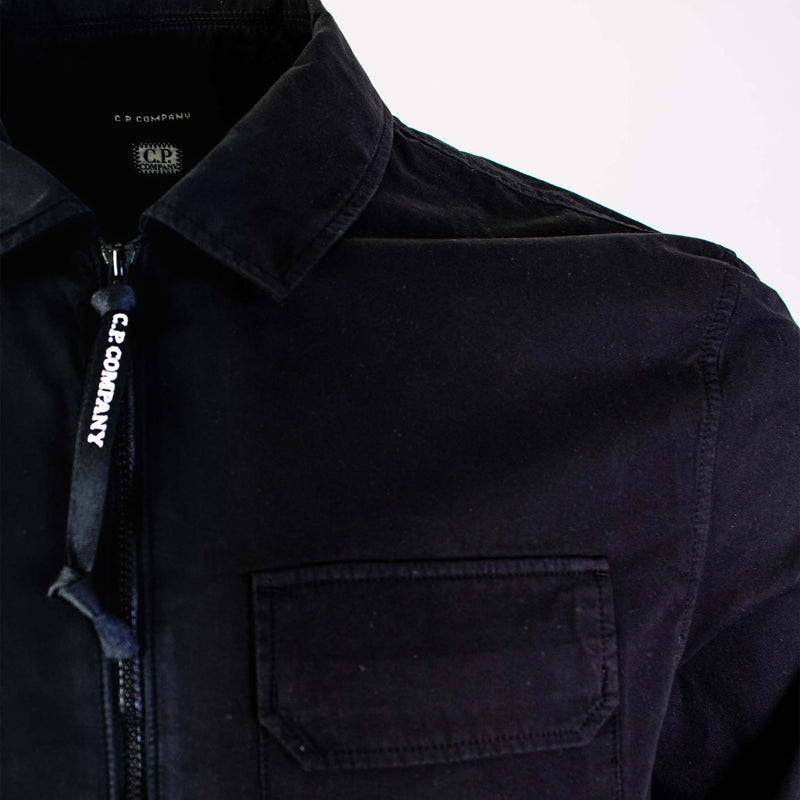 Black Over Zipped Shirt C.P. Company