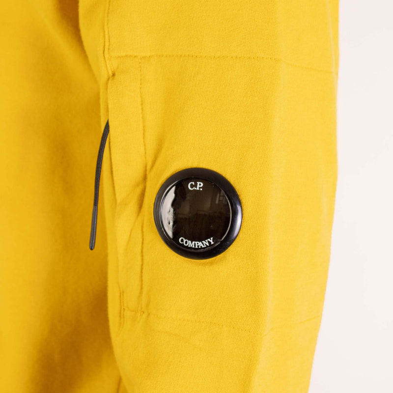 Zipped yellow C.P. Company sweatshirt