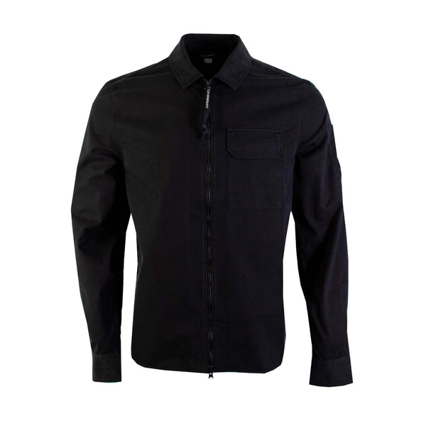 Black Over Zipped Shirt C.P. Company