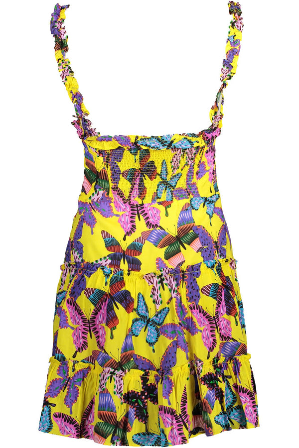 Yellow Viscose Dress