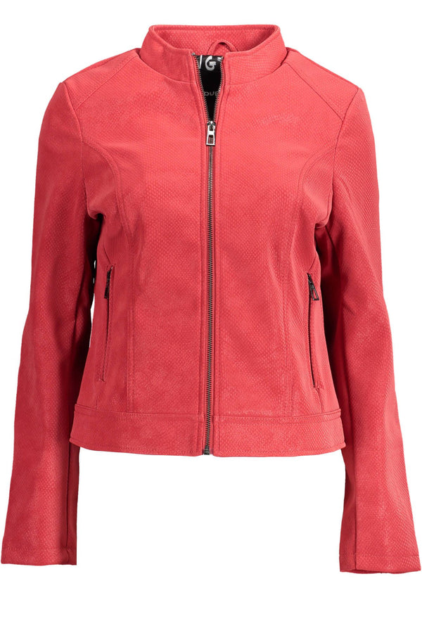 Red Polyurethane Jackets & Coat