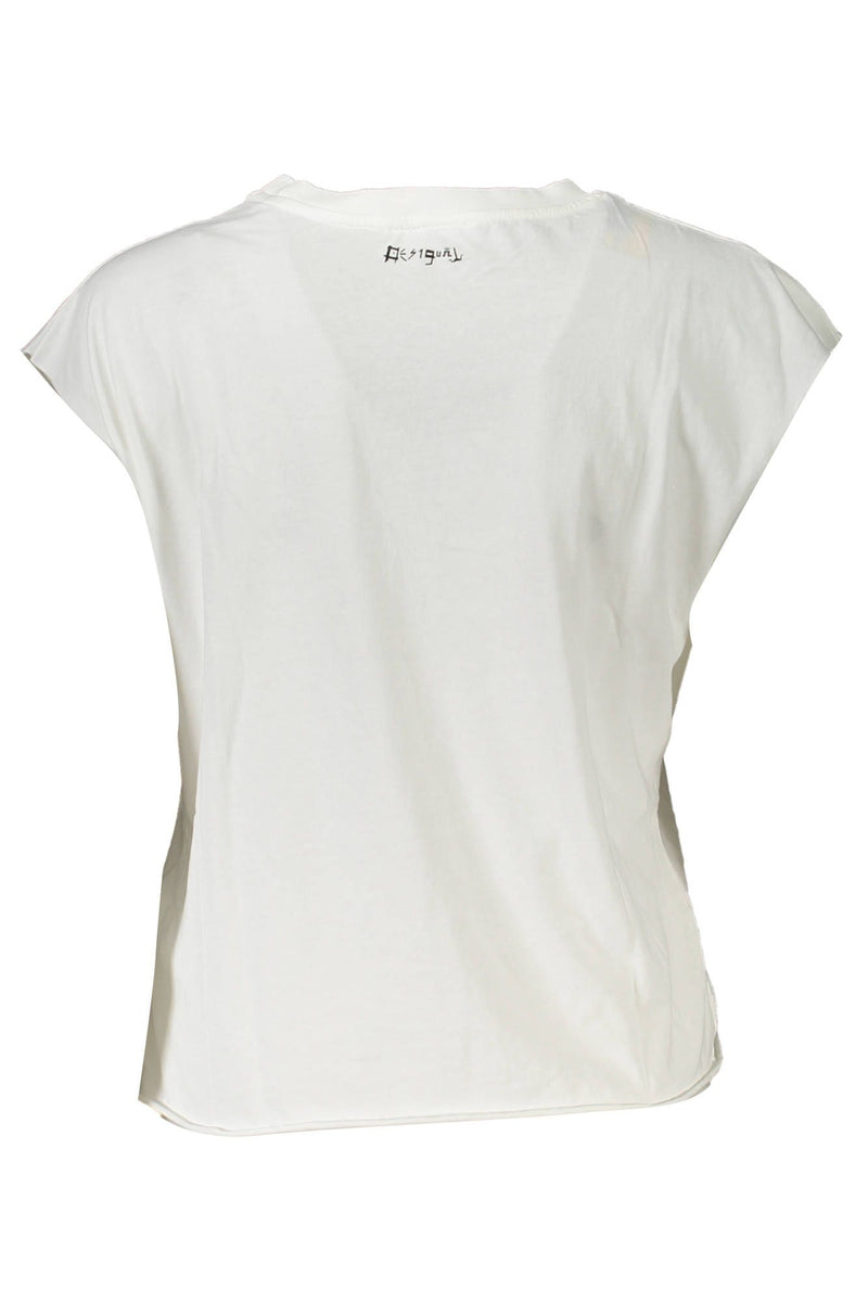 White Cotton Tops & T-Shirt