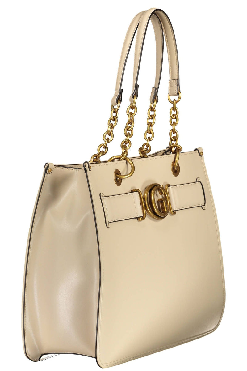 Beige Handbag