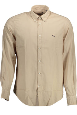 Beige Cotton Shirt