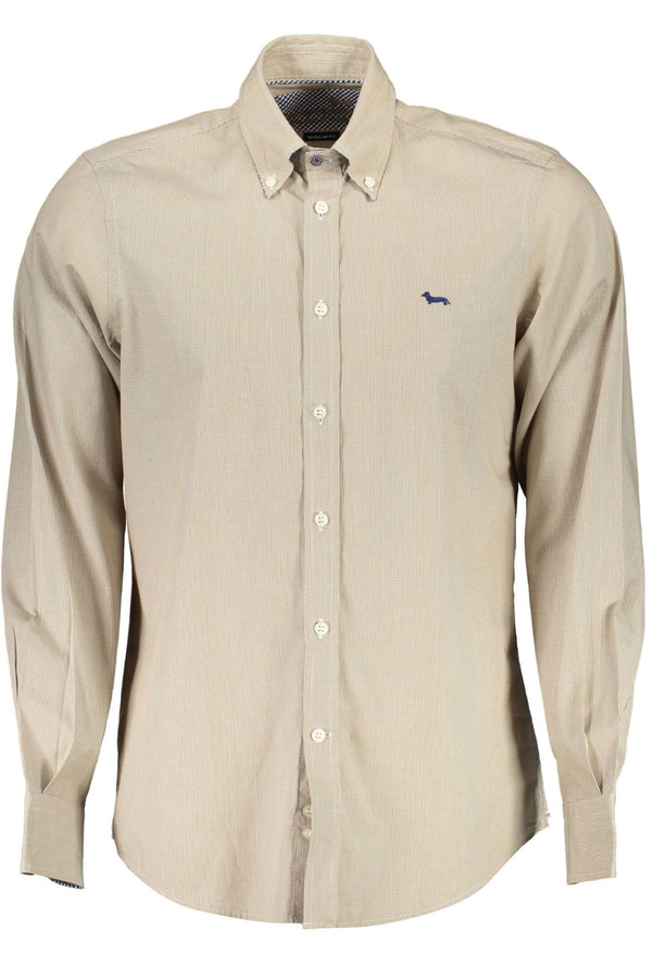 Beige Cotton Shirt