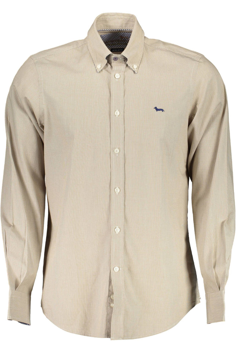 Beige Cotton Shirt