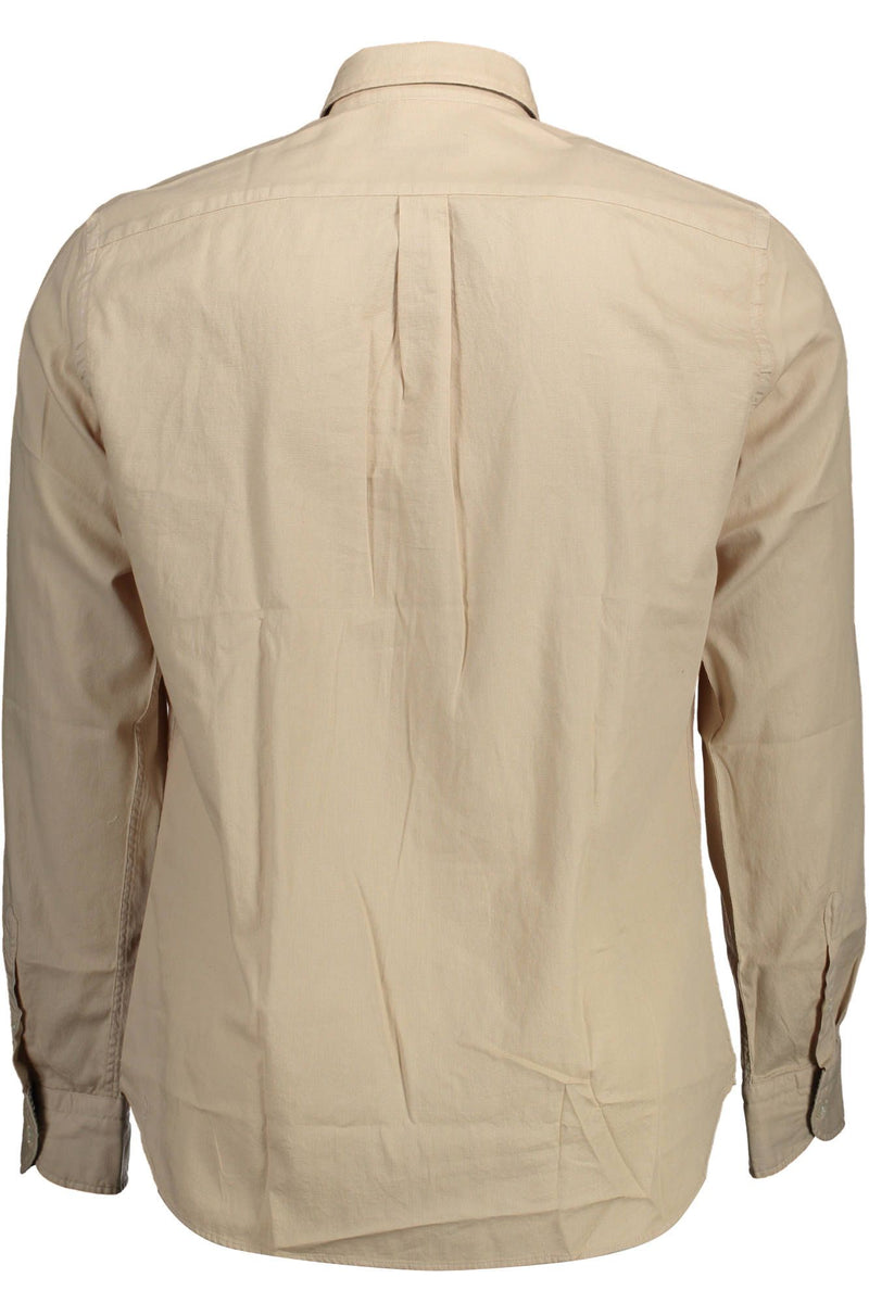 Beige Cotton Shirt