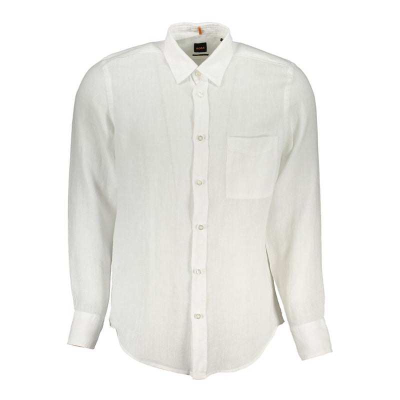 White Linen Shirt