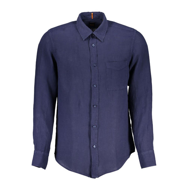 Blue Linen Shirt