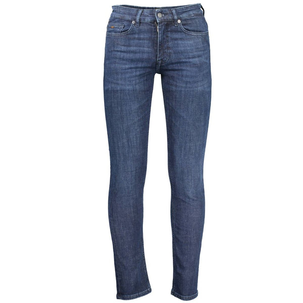 Blue Cotton Jeans & Pant