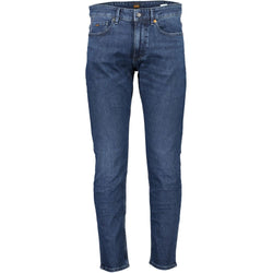 Blue Cotton Jeans & Pant