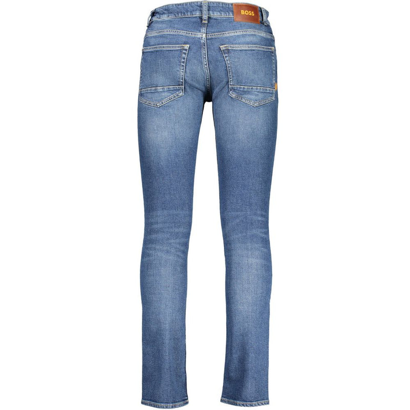 Blue Cotton Jeans & Pant