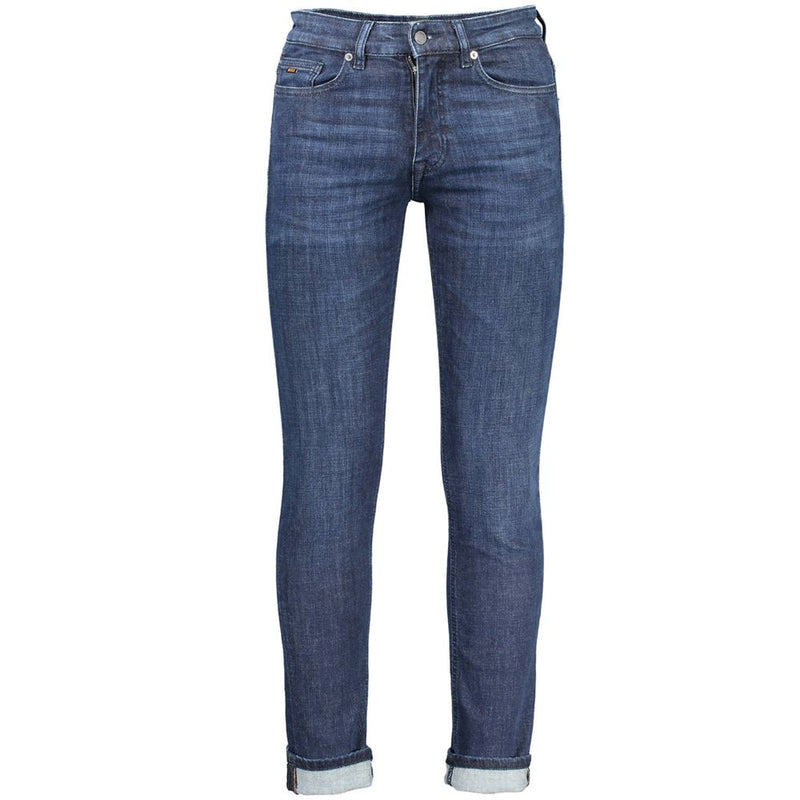 Blue Cotton Jeans & Pant