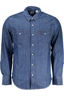 Blue Cotton Shirt