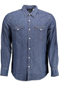 Blue Cotton Shirt