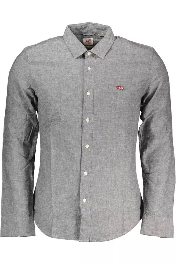 Gray Cotton Shirt