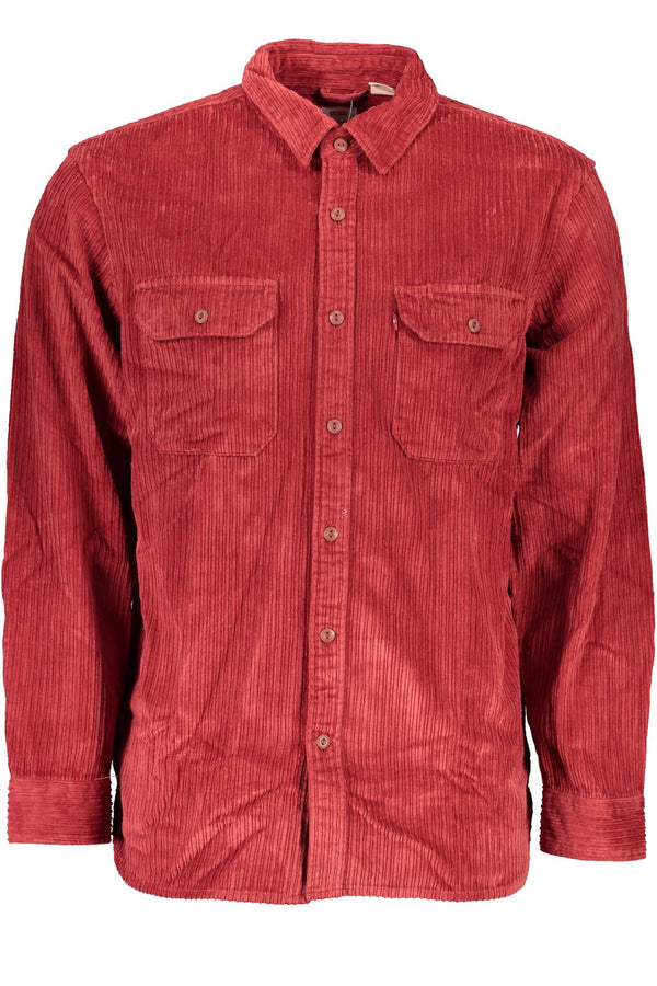 Red Cotton Shirt