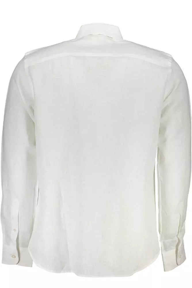 White Linen Shirt