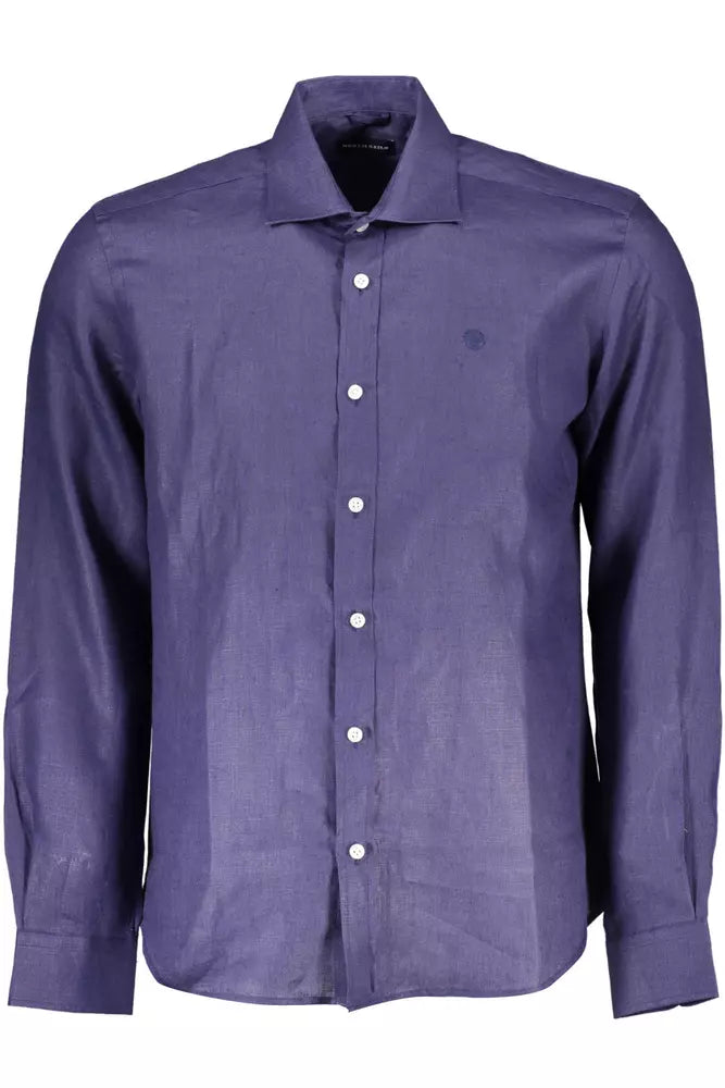 Blue Linen Shirt