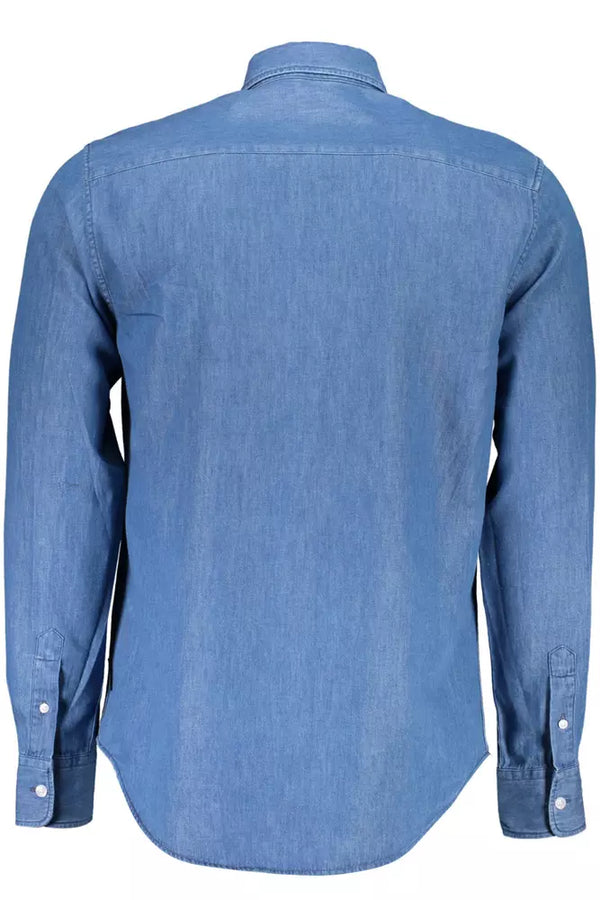 Blue Cotton Shirt