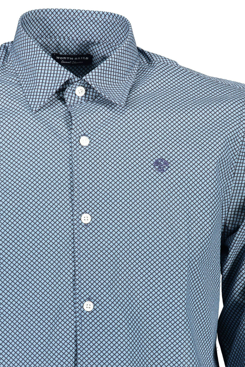 Blue Cotton Shirt