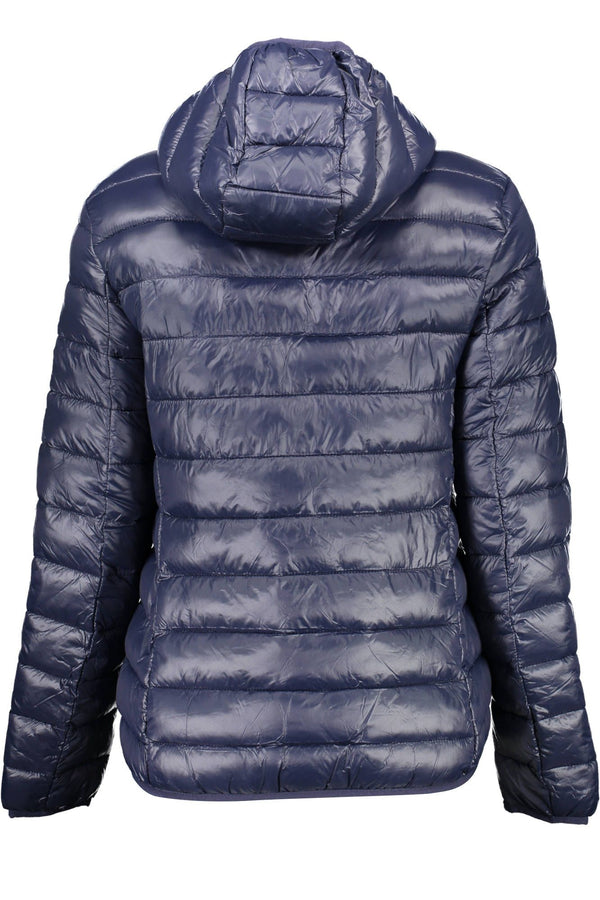 Blue Polyamide Jackets & Coat