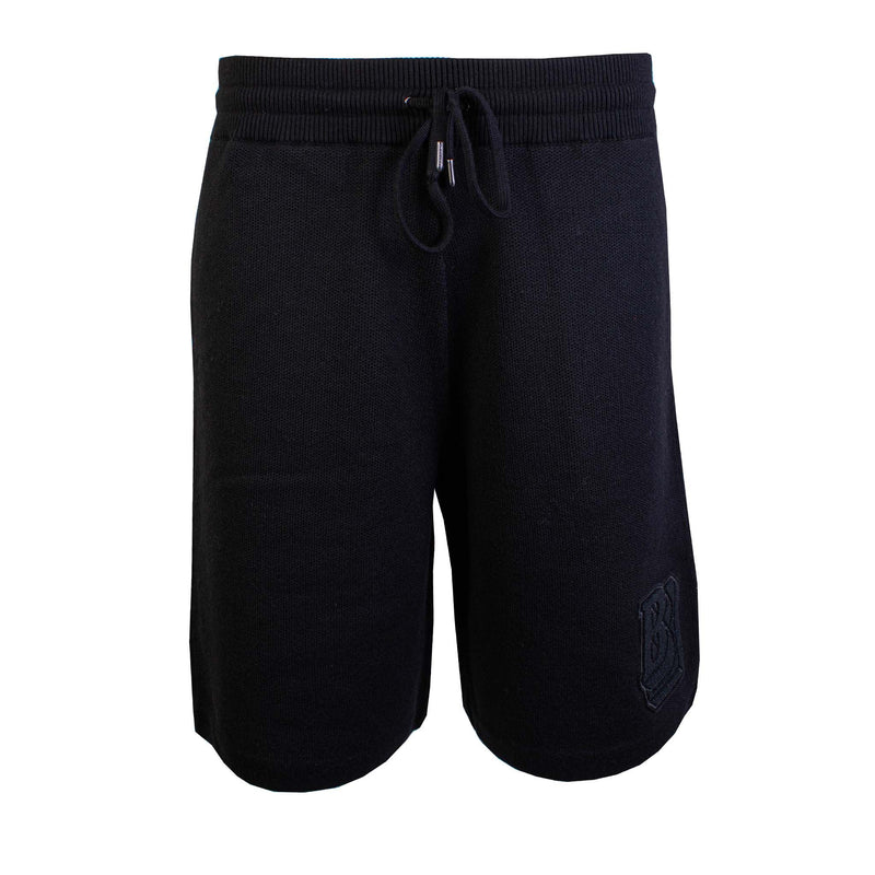 Cotton Black Sweatshort