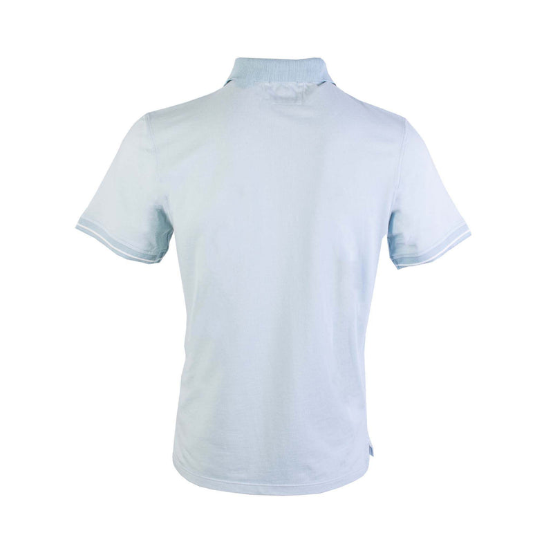 Light Blue Piquet Cotton C.P. Company Polo Shirt