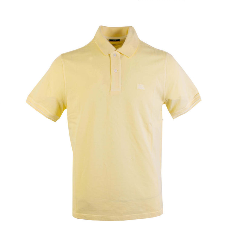 Yellow Piquet Cotton C.P. Company Polo Shirt