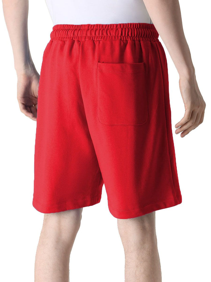 Red Cotton Short