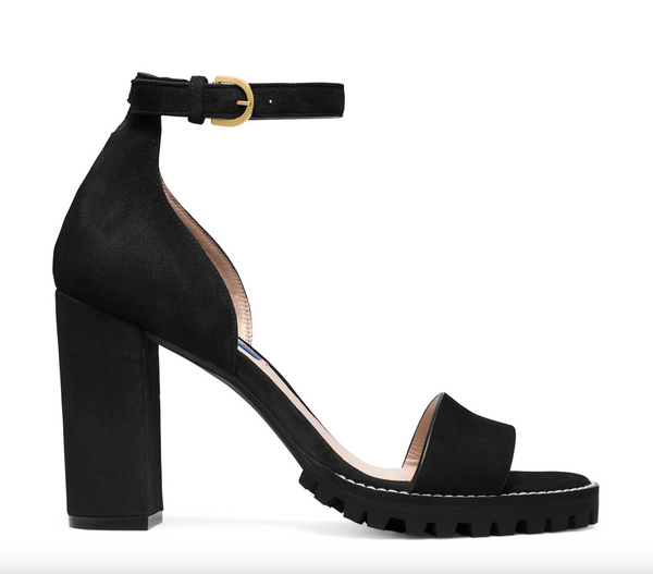 Black Leather Sandal