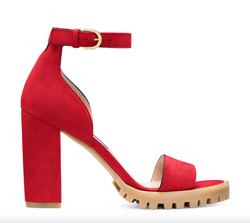 Red Leather Sandal