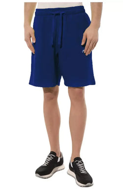 Blue Cotton Short