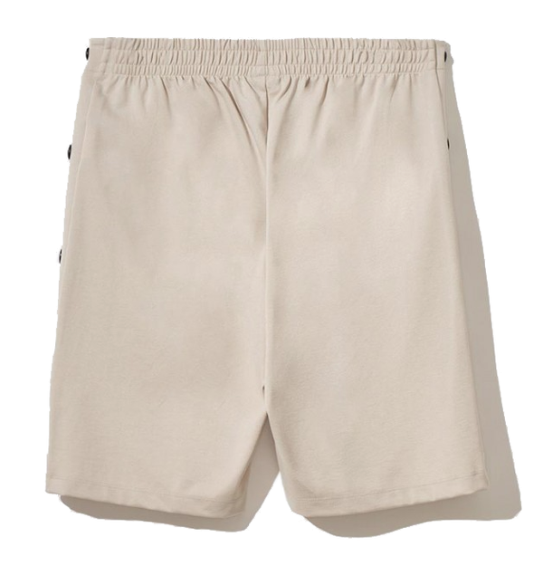 Beige Cotton Short