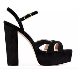 Black Leather Sandal