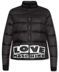 Black Nylon Jackets & Coat