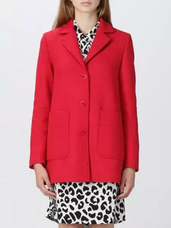 Red Wool Jackets & Coat