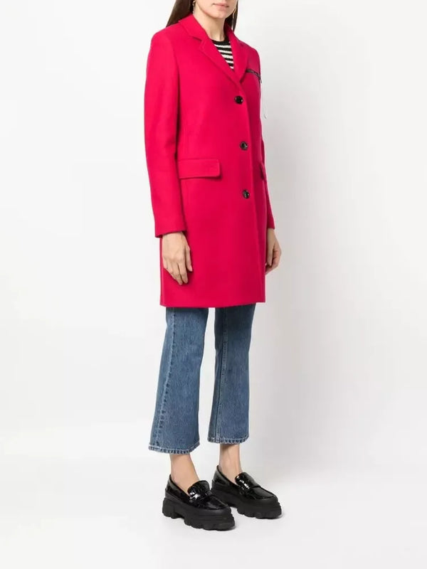 Red Wool Jackets & Coat