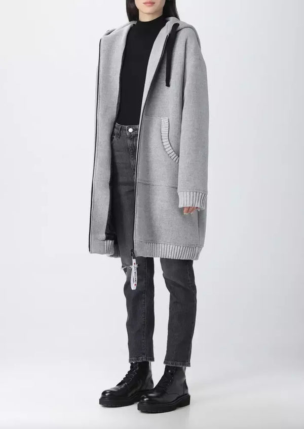 Gray Wool Jackets & Coat