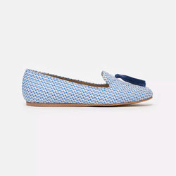 Light Blue Flat Shoe