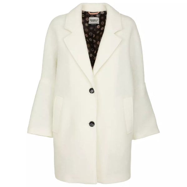 White Wool Jackets & Coat