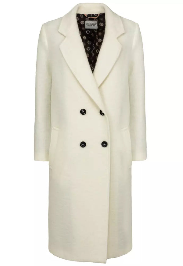 White Wool Jackets & Coat