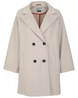 White Polyester Jackets & Coat